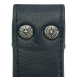 Chrome Hearts Loaded Grommet Belt Strap Black