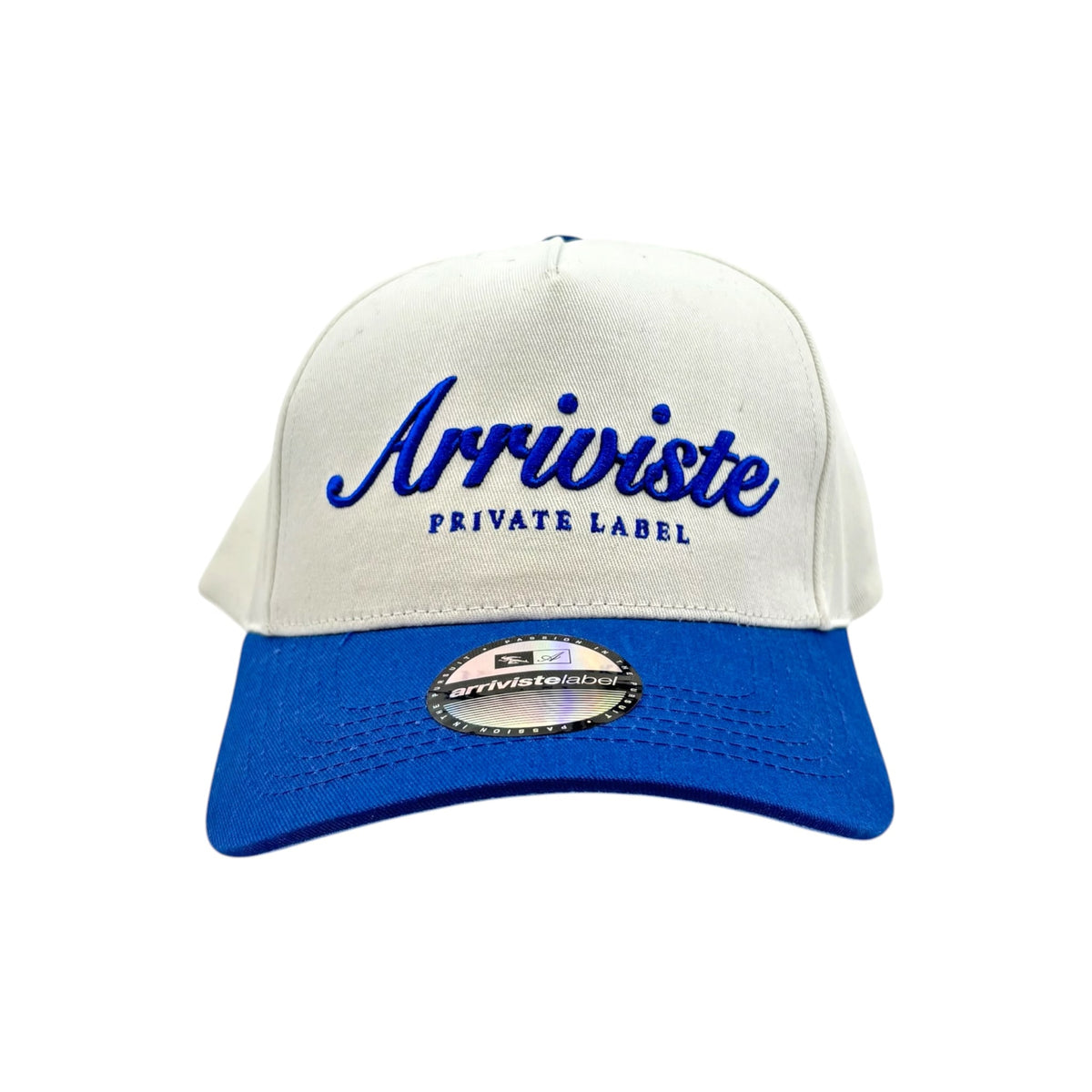 Arriviste Private Label Snapback Cream Blue