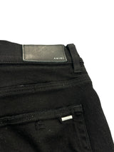 Amiri Logo Patch Denim Black