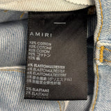 Amiri MX1 Camo Suede Patch Jeans