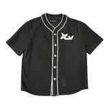Louis Vuitton Monogram Baseball Jersey Black