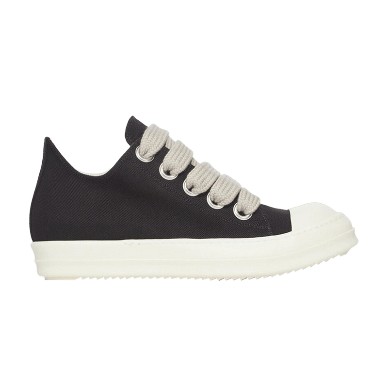 Rick Owens DRKSHDW Jumbolace Low Sneaker 'Black Milk'