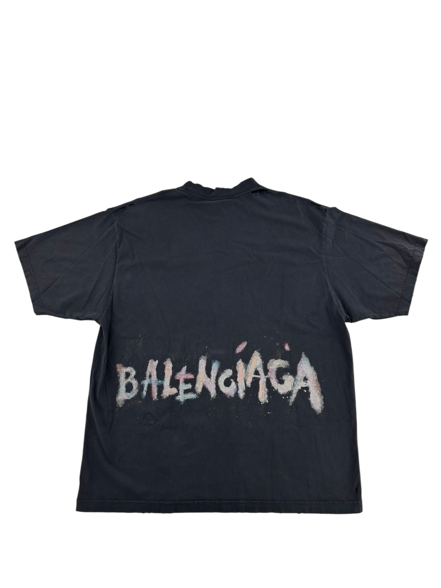 Balenciaga Glitter Logo Tee