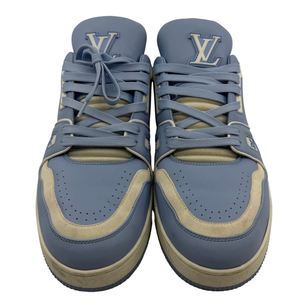 Louis Vuitton LV Trainer #54 Light Blue White