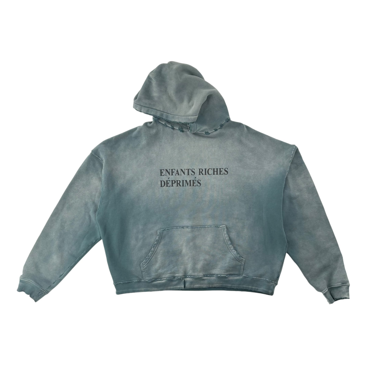 ERD Classic Logo Hoodie Sun Faded Blue