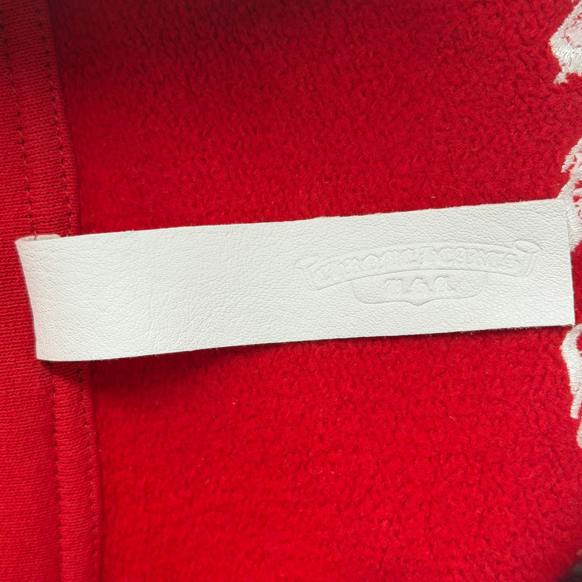 Chrome Hearts King Taco Quarter Zip Red
