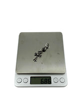 Chrome Hearts Cross Ball Tiny CH Cross Pendant Silver