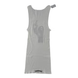 Chrome Hearts Richard Stark Middle Finger Tank White