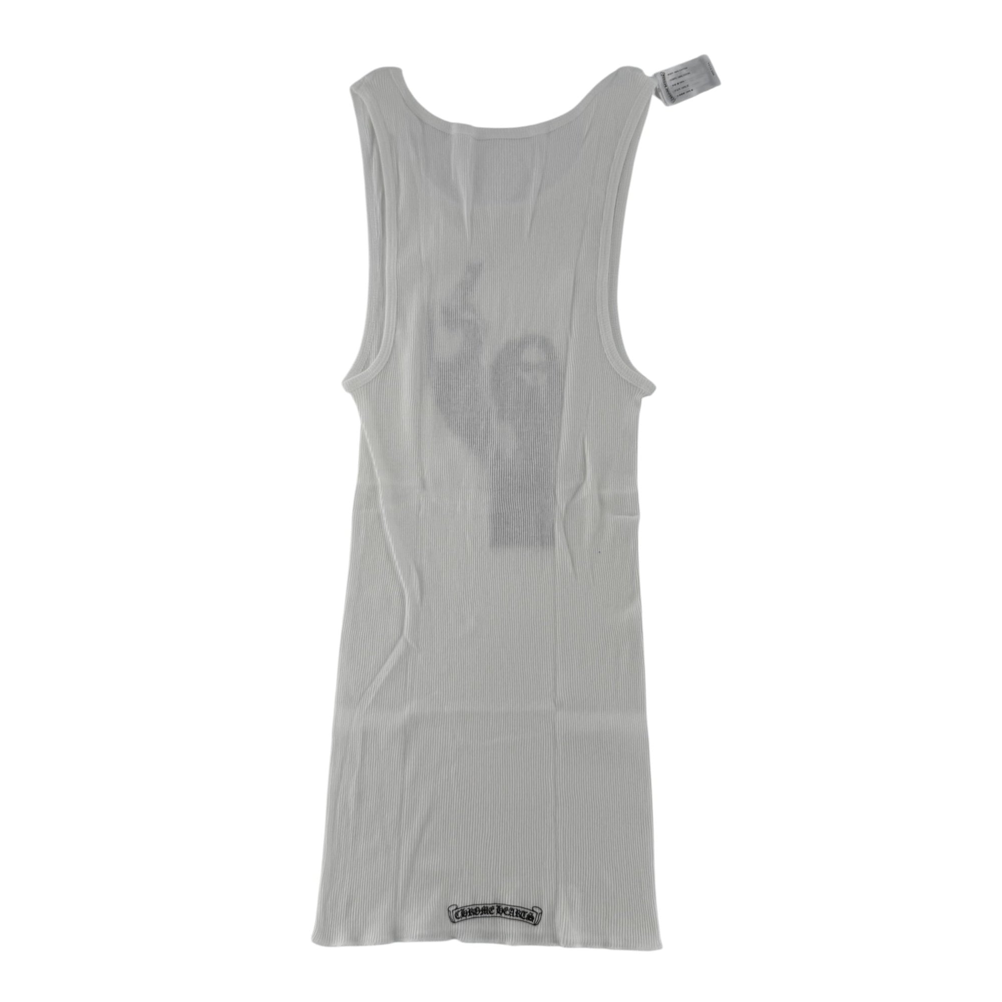 Chrome Hearts Richard Stark Middle Finger Tank White