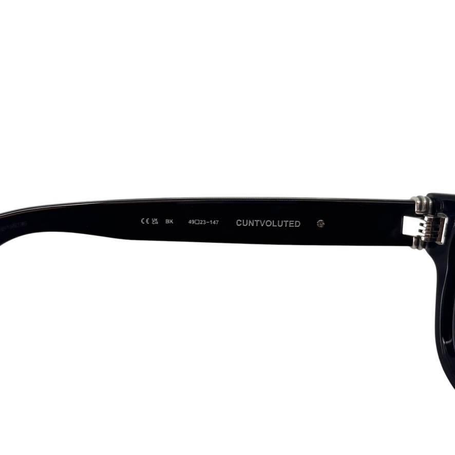 Chrome Hearts Cuntvolted Glasses Black