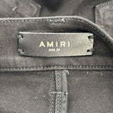Amiri Black Distressed Skinny Jeans