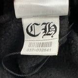 Chrome Hearts Vertical Logo Pullover Hoodie Black