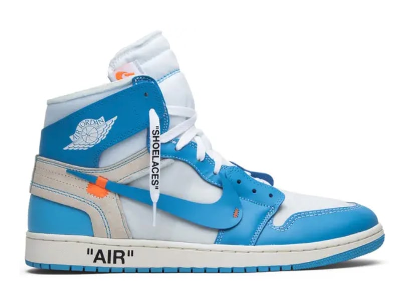 Off-White x Air Jordan 1 Retro High OG 'UNC'
