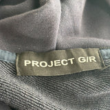 Project G/R Happiness Zip-Up Hoodie Navy