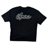 Amiri Crystal Burst MA Swirl T-Shirt Black