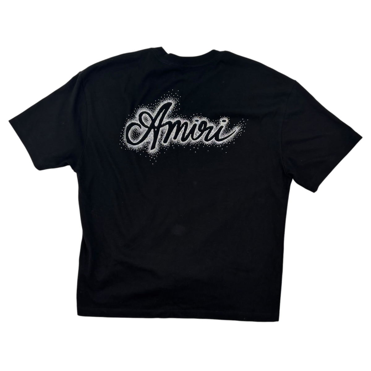 Amiri Crystal Burst MA Swirl T-Shirt Black
