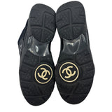 Chanel CC Logo Sneaker Black