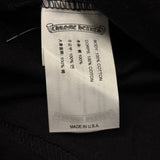 Chrome Hearts Horseshoe Floral Long-Sleeve Pocket Tee Black