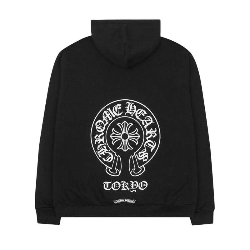 Chrome Hearts Tokyo Exclusive Horseshoe Hoodie Black