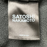 Satoshi Nakamoto Multi Pocket Hoodie Black