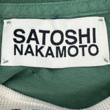 Satoshi Nakamoto Thermal Tee Green