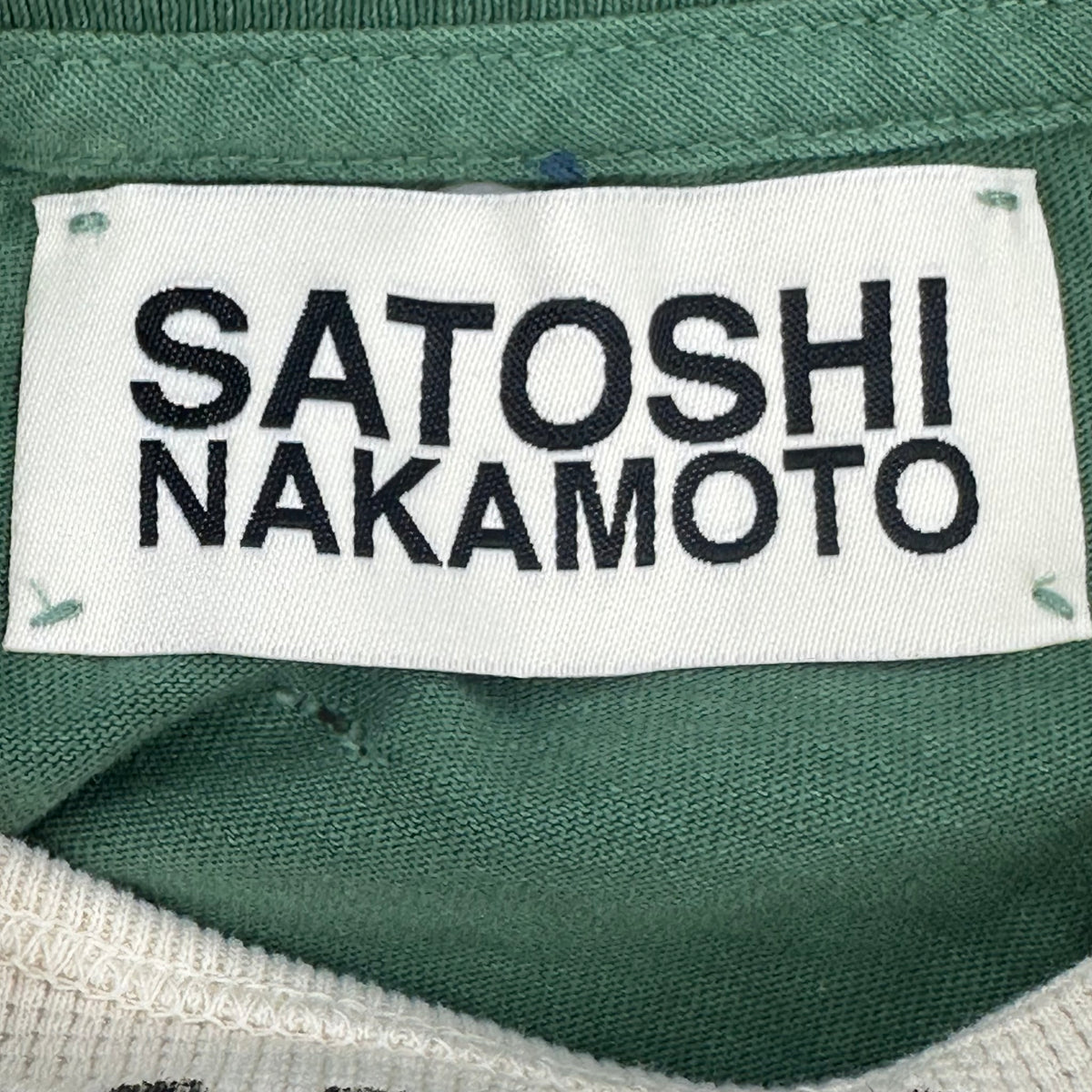 Satoshi Nakamoto Thermal Tee Green
