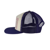 Chrome Hearts Fuck Hollywood Trucker Hat Purple White