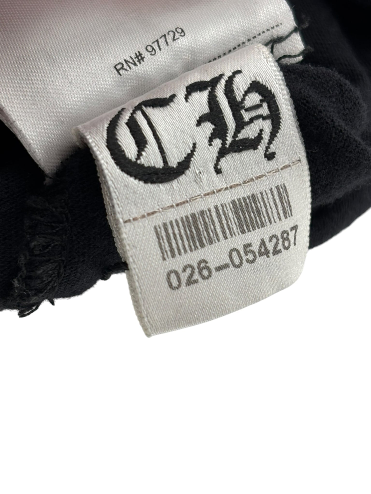 Chrome Hearts Spine Cemetery Cross Long-Sleeve Tee