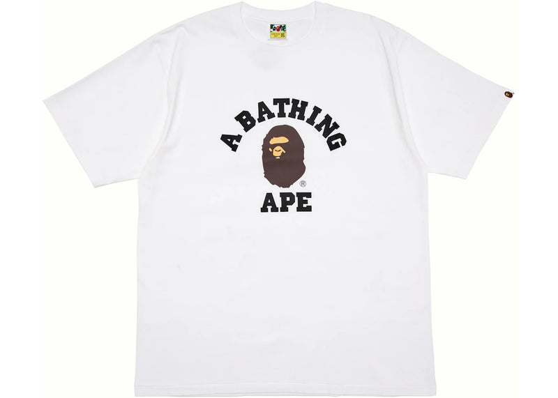 BAPE College Tee White