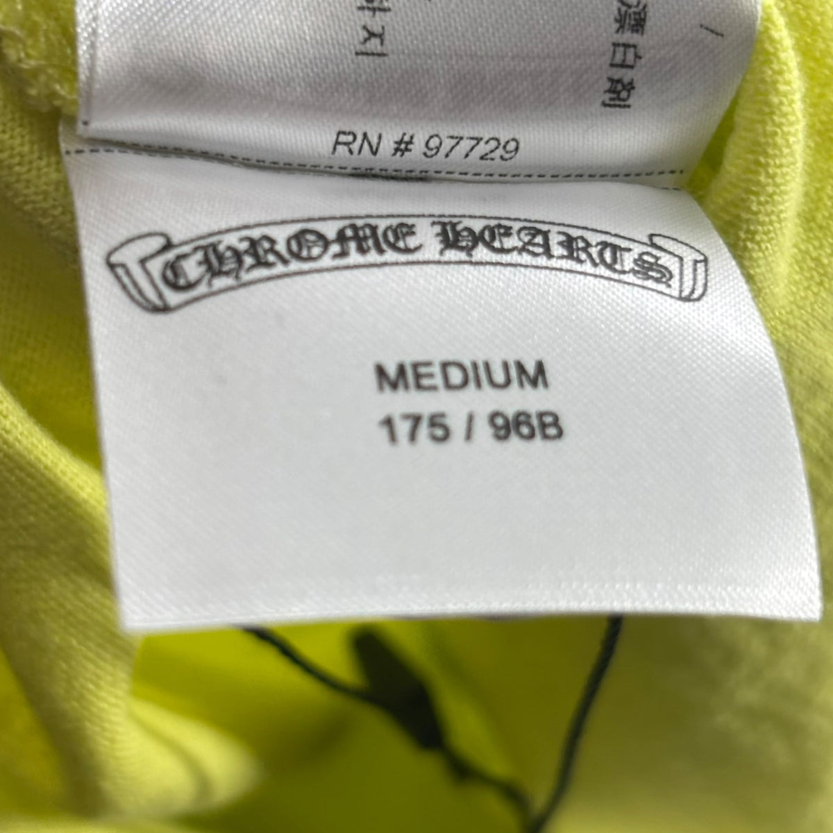Chrome Hearts Matty Boy Link T-shirt Lime Green