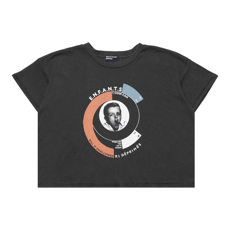 ERD Snake Boy Rib Tee Black