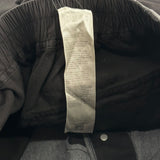 Rick Owens Wide Pusher Shorts Black