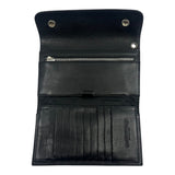 Chrome Hearts Wave Long Wallet Black