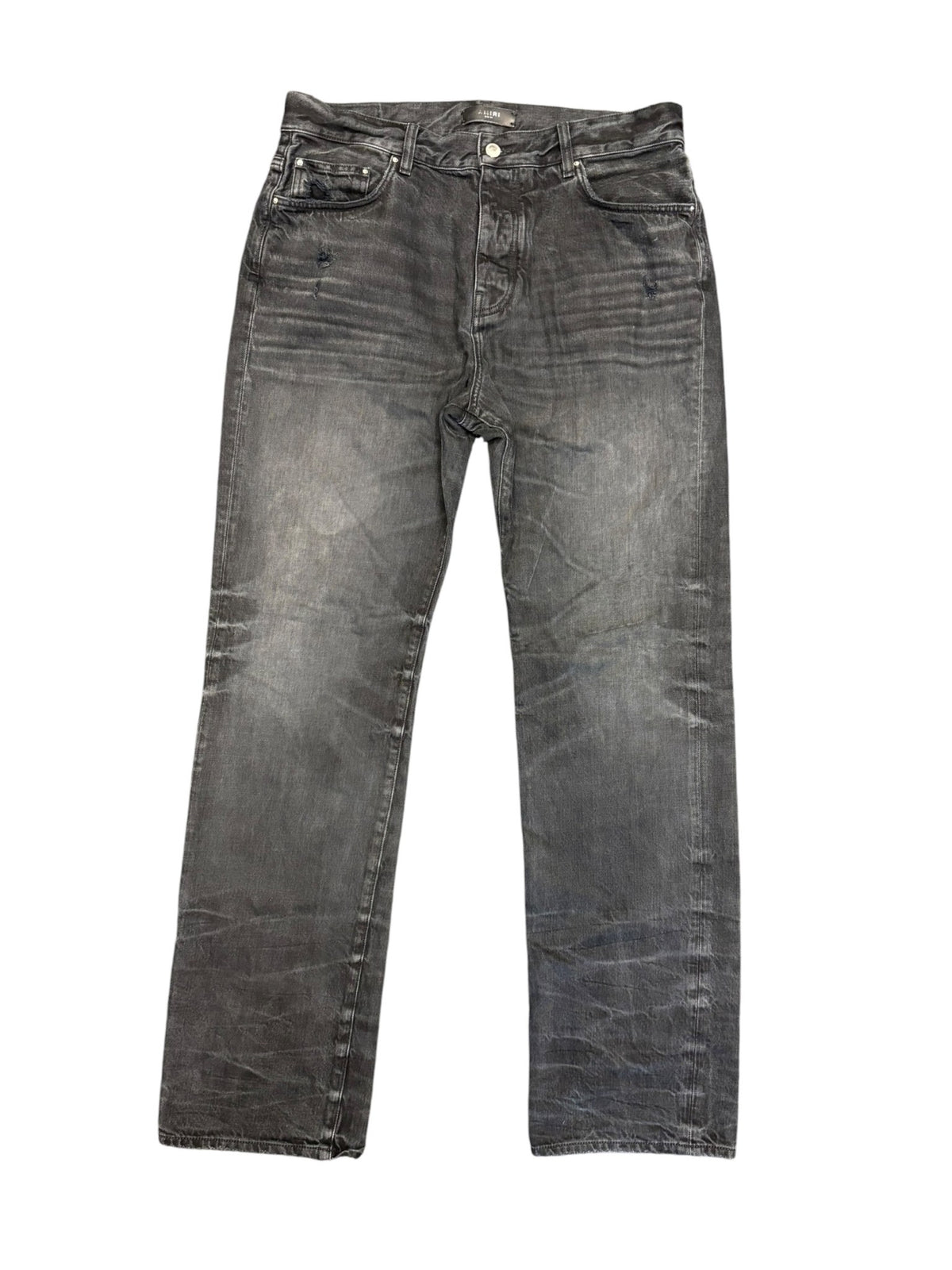 Amiri Straight Leg Jeans Black