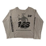 Rivington Inri Enemy Long Sleeve Tee White