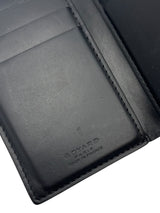 Goyard Vertical Bifold Wallet Black