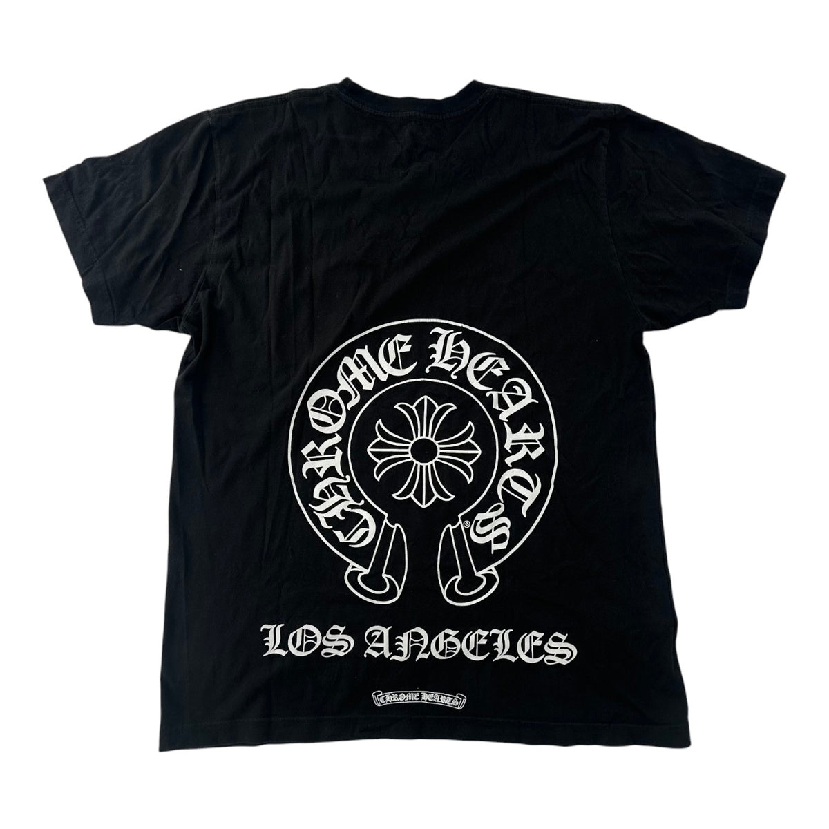 Chrome Hearts Horseshoe Los Angeles Tee Black