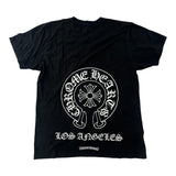 Chrome Hearts Horseshoe Los Angeles Tee Black