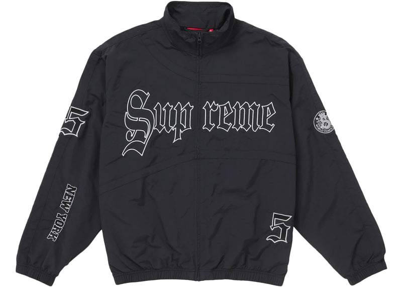 Supreme Old English Track Jacket Black