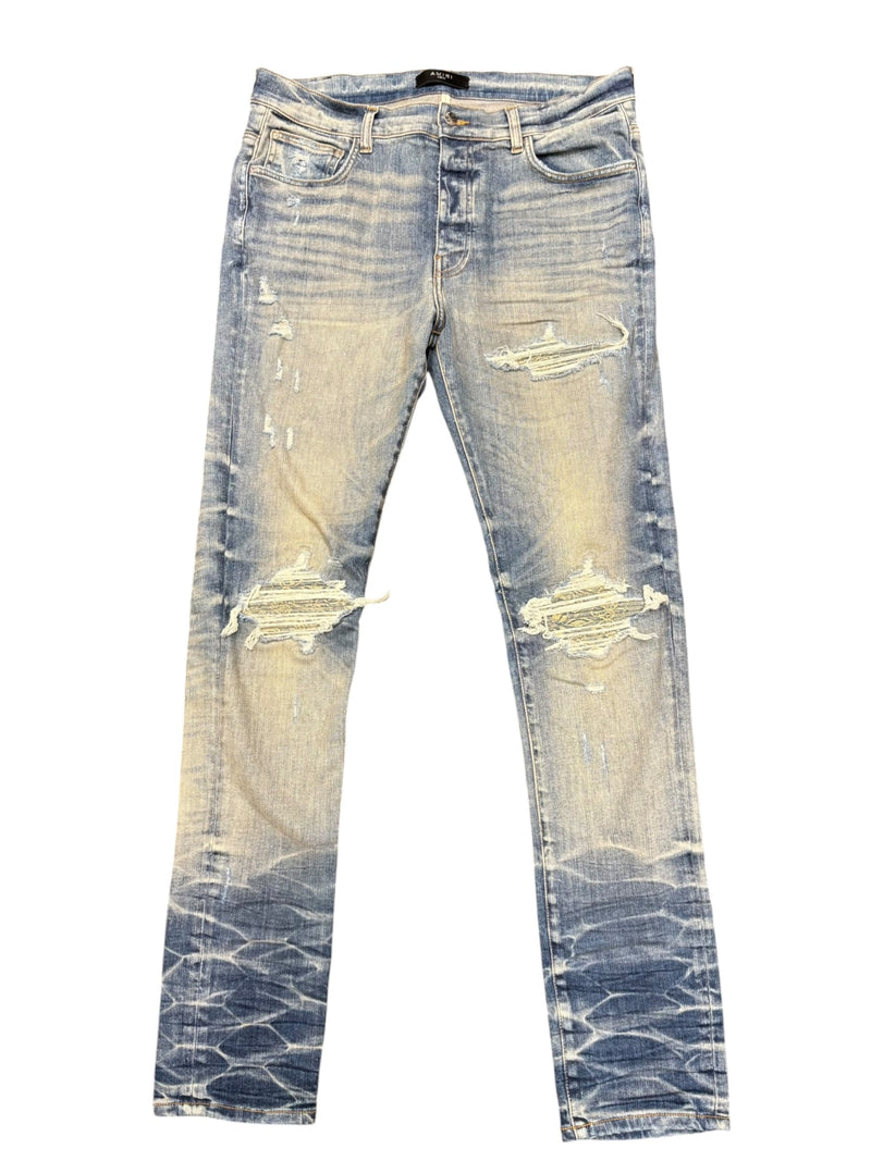 Amiri Bandana Patch Mx1 Jeans