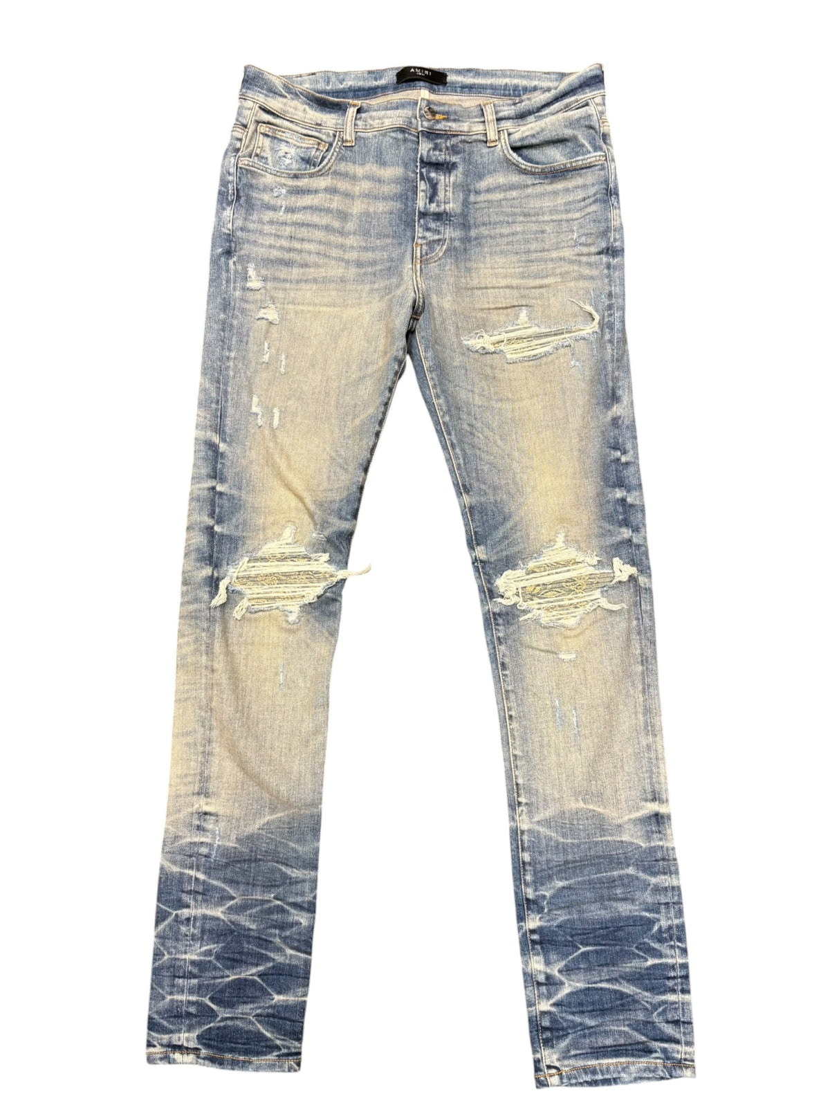 Amiri Bandana Patch Mx1 Jeans