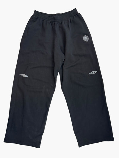 Balenciaga 3b Football Baggy Sweatpants Black