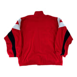 Balenciaga Full-zip Fleece "Red" Shirt