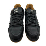 Louis Vuitton Trainer Black Gum Sole