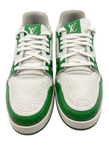Louis Vuitton Trainer Green White