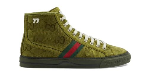 Gucci Men's Tennis 1977 Sneaker In Green