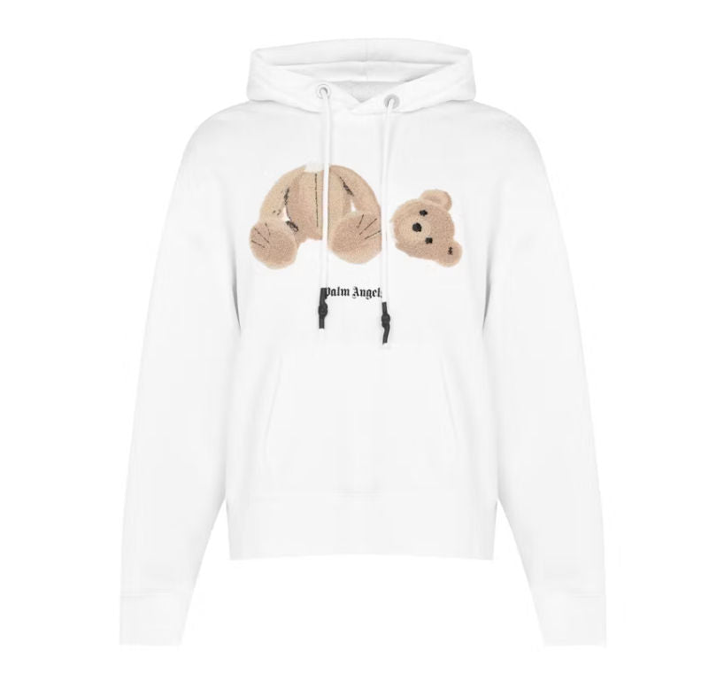 Palm Angels Sweatshirt "Teddy Bear White"