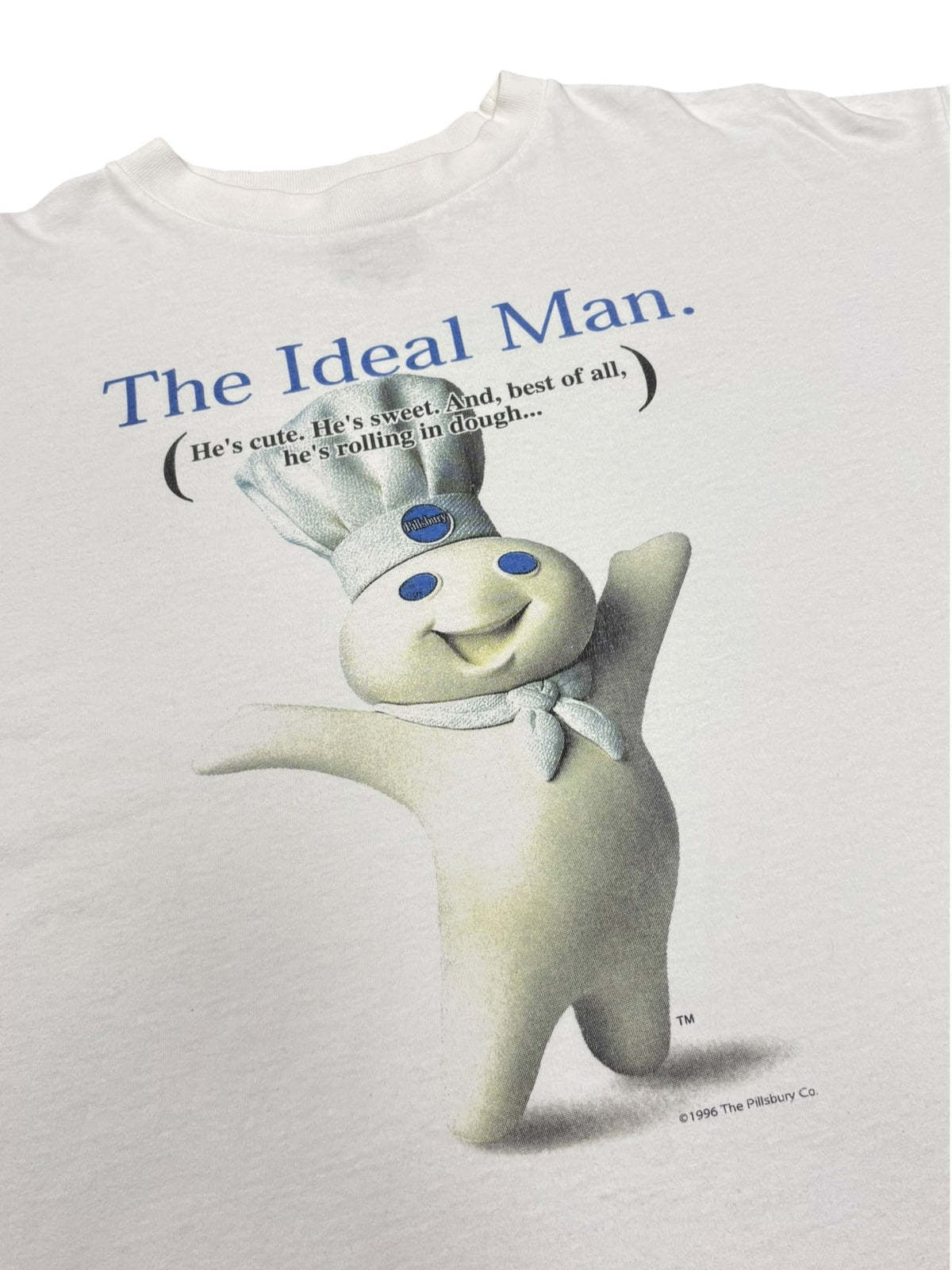 PILLSBURY Doughboy Ideal Man 1996 Tee