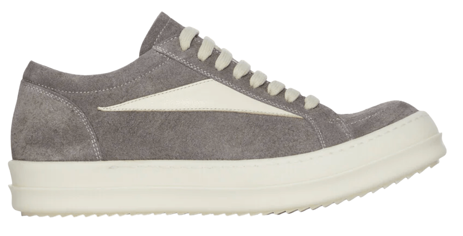 Rick Owens Vintage Sneaks Steel Milk