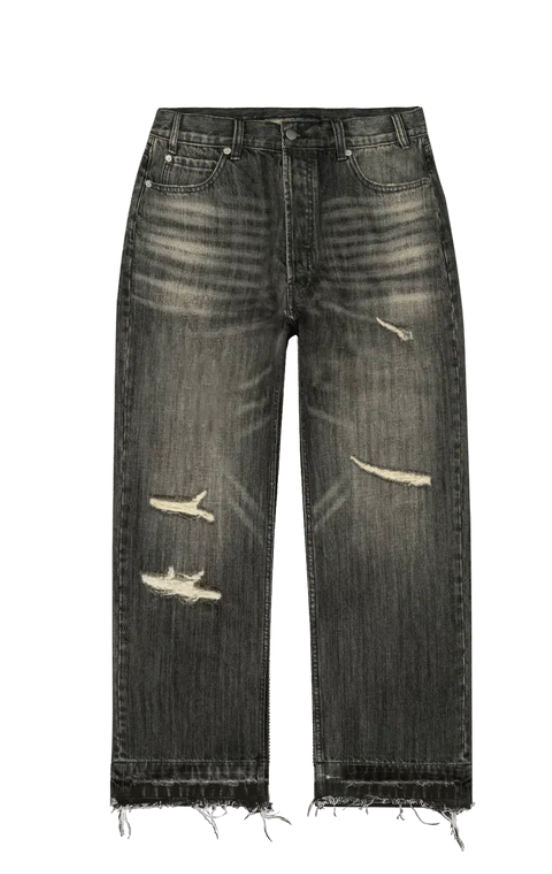 Bravest Studios Vintage Thrashed Denim Jeans Black